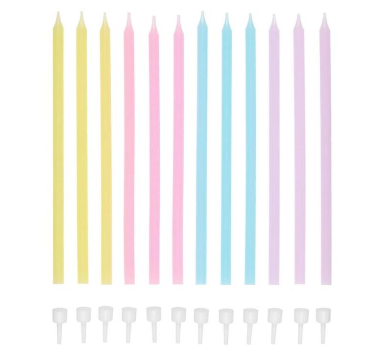 Tala Candles Pastel Colours 12pk
