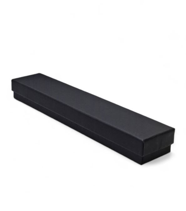 Chipboard Jewelry Velvet Watch box Black 220x40x30 mm (each)