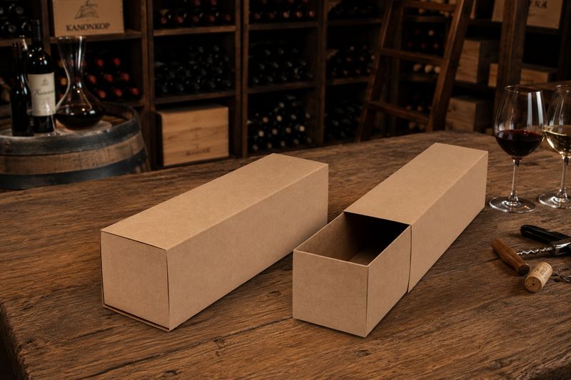 Rectangular Gift Box Base &amp; Sleeve Lid 340x91x86 mm