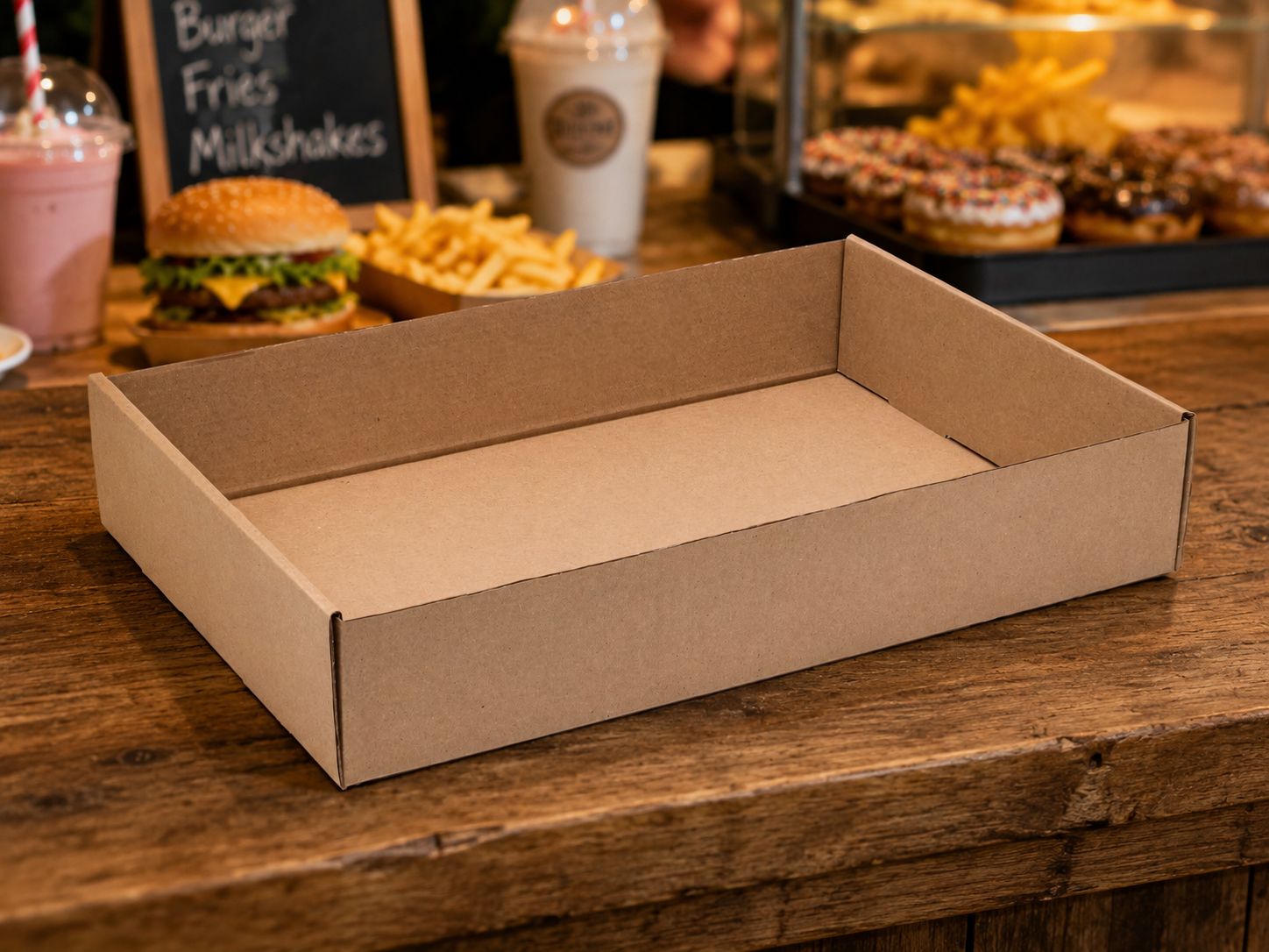 Corrugated Beer Tray 405 x 280 x 75mm (ea)