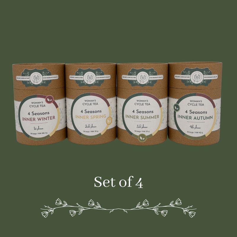 ​Woman&#39;s Cycle Teas Collection &quot;4Seasons&quot;