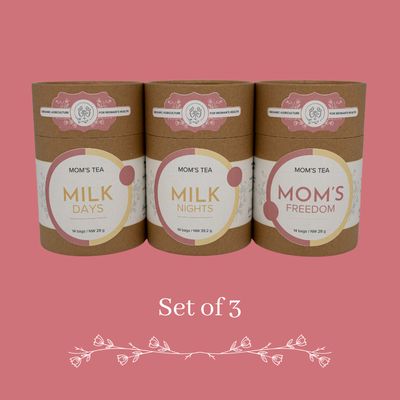 Mom&#39;s Tea Collection Set of 3
