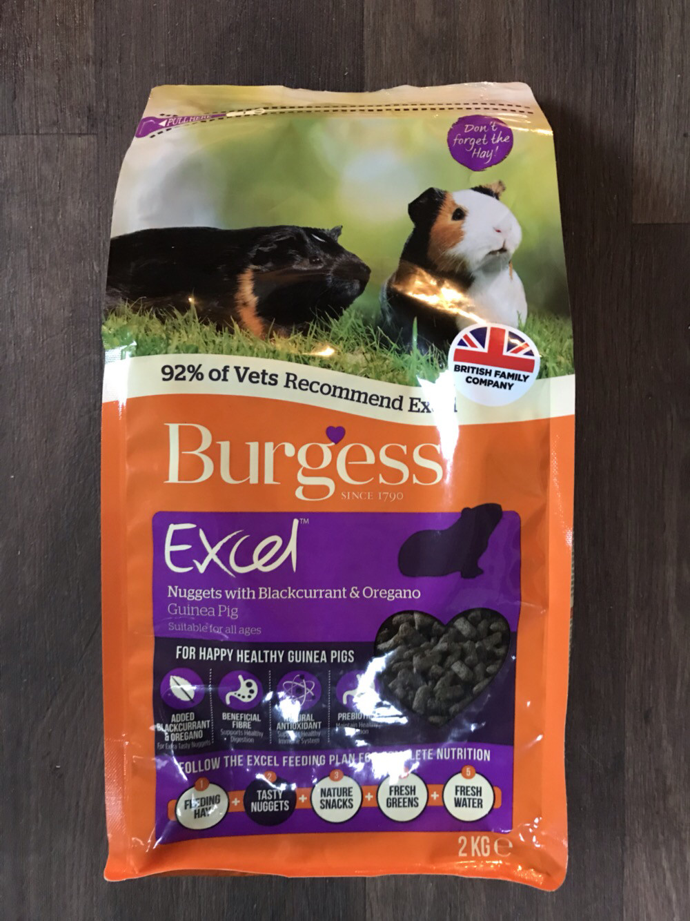 burgess guinea pig food 10kg
