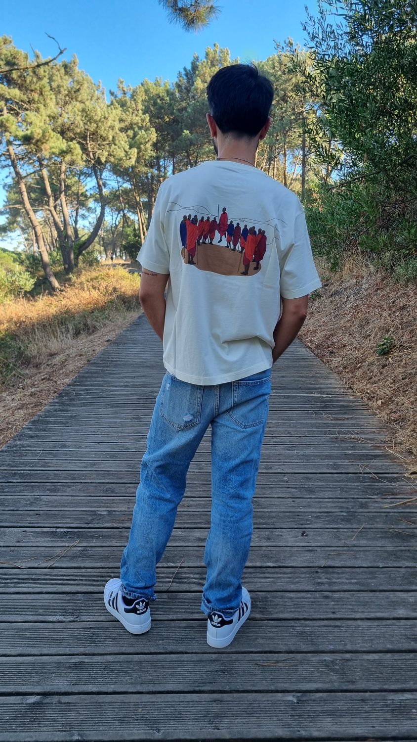 Adumu T-shirt - Milk