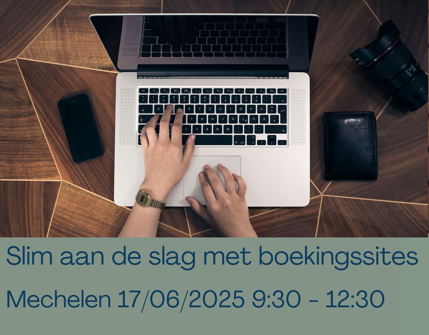 Slim aan de slag met boekingssites Mechelen 17/06/2025 9:30 - 12:30