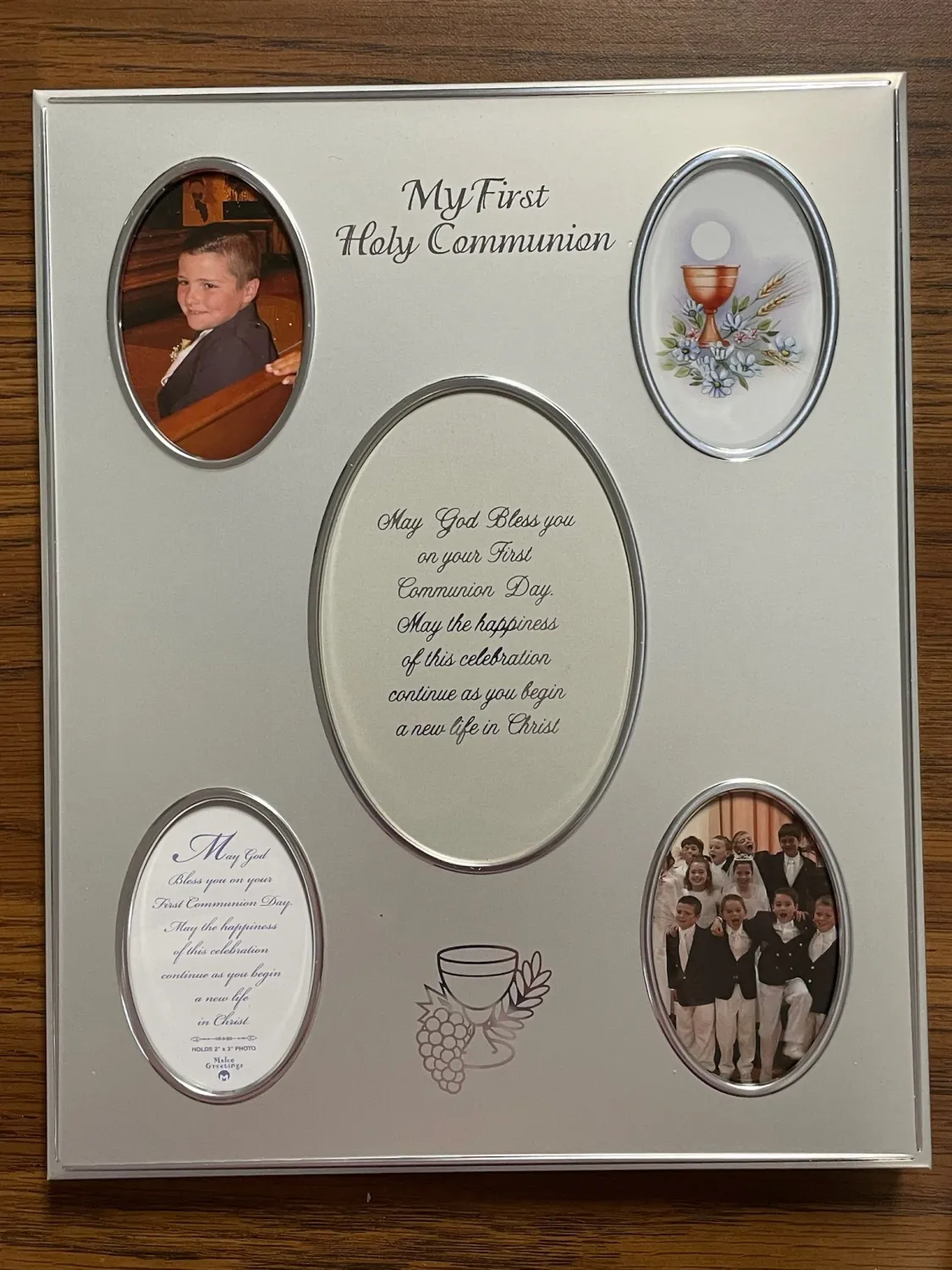First Communion Boy Collage Fr