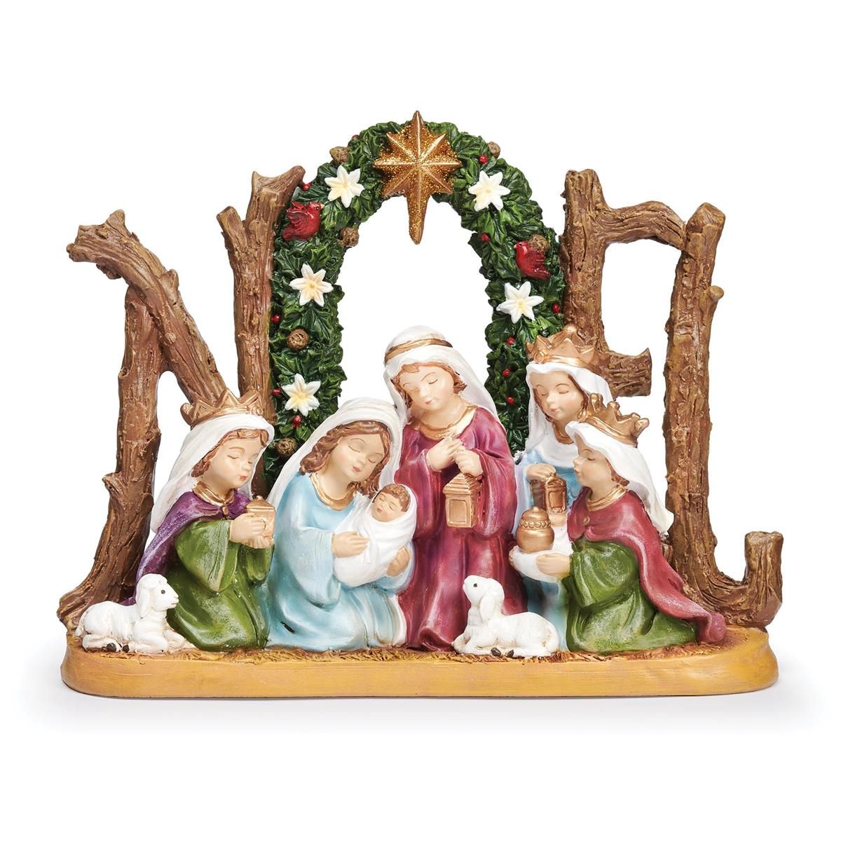 Child Family Noel Statue 7"