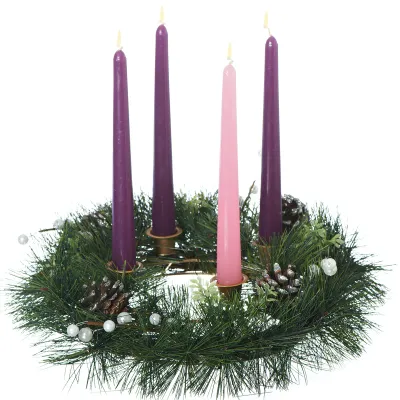 Advent Pine Wreath W/O Candles