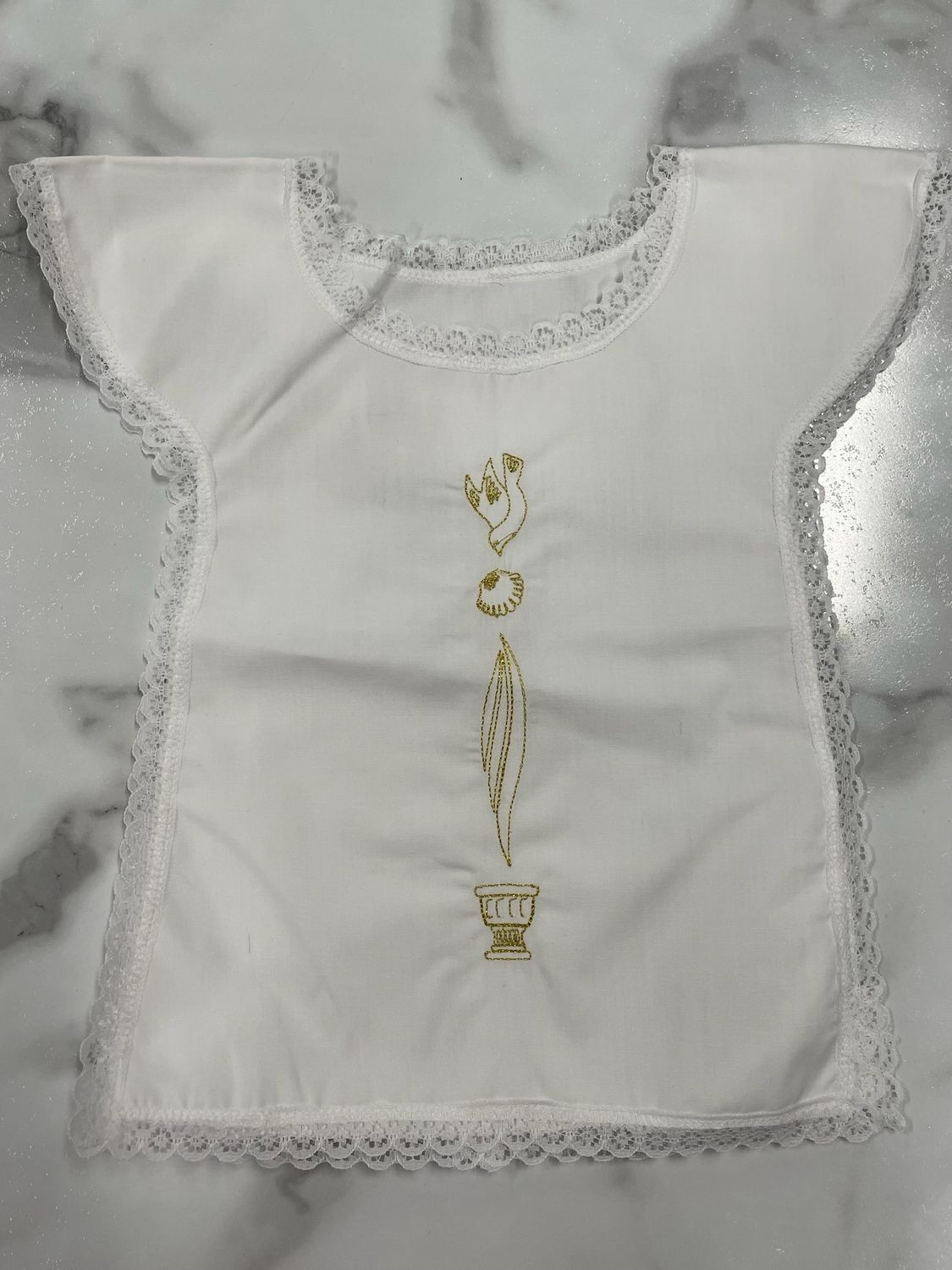 First Light Baptismal Bib