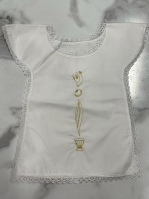 First Light Baptismal Bib