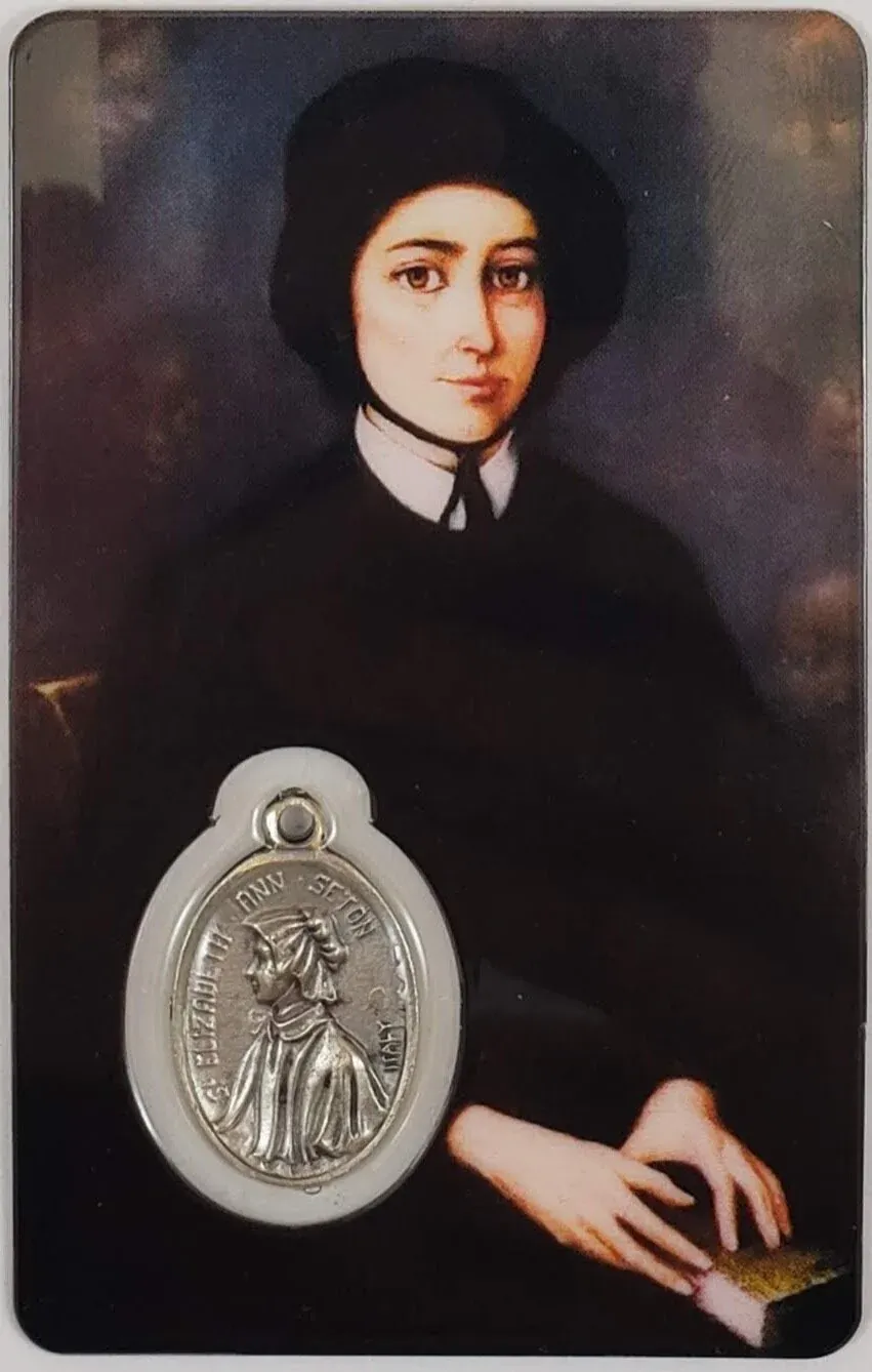 St Elizabeth Ann Seton W/Medl