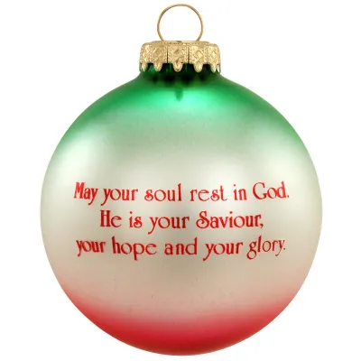 Italian Blessing Round Bulb