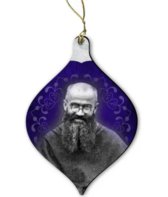 St Max Wood Ornament