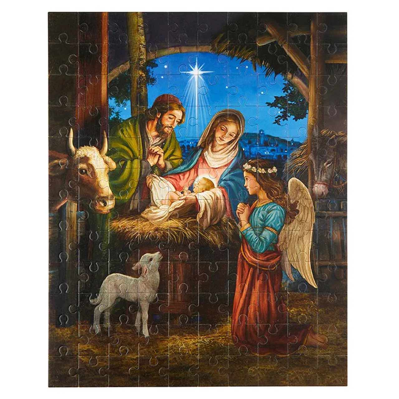 Adams Christmas Puzzle 120 Pc