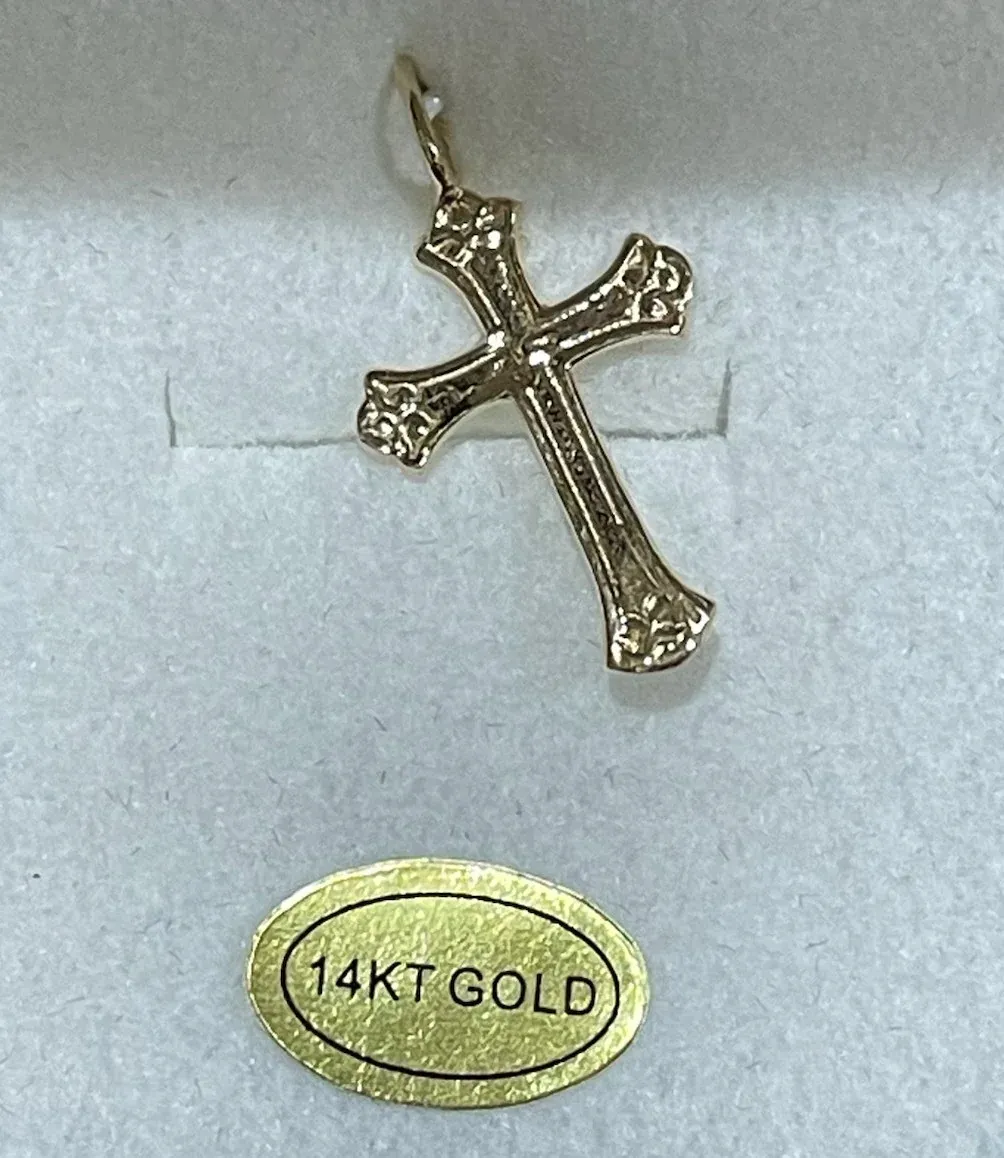 14Kt Gold Cross