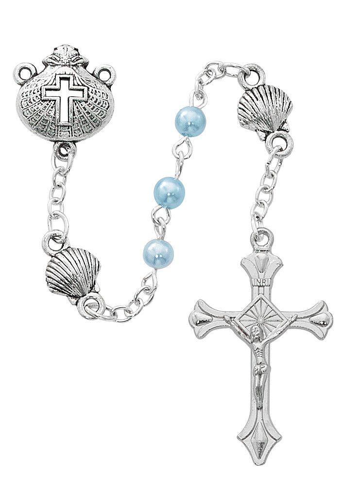 Blue Pearl Shell Baby Rsry/Box