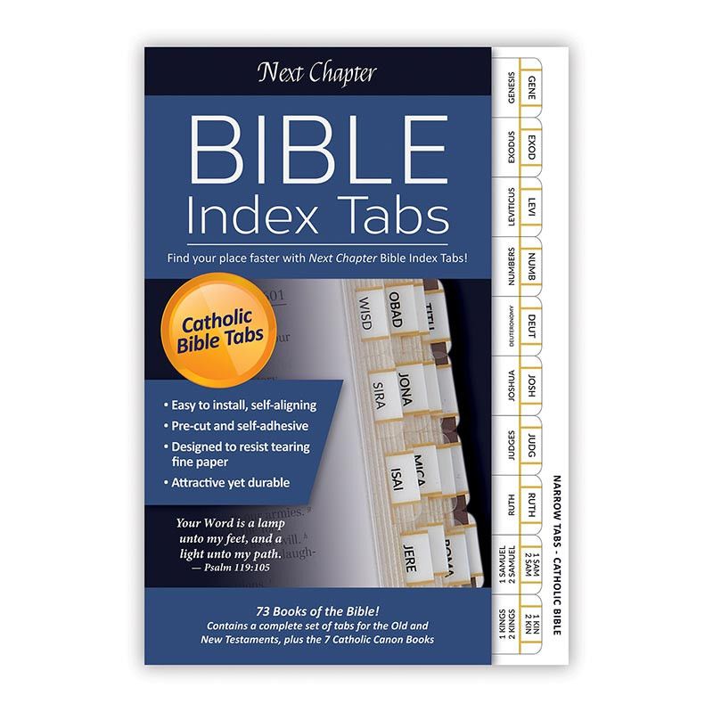 Catholic Bible Tabs Slim