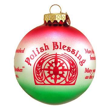 Polish Blessing Round Bulb