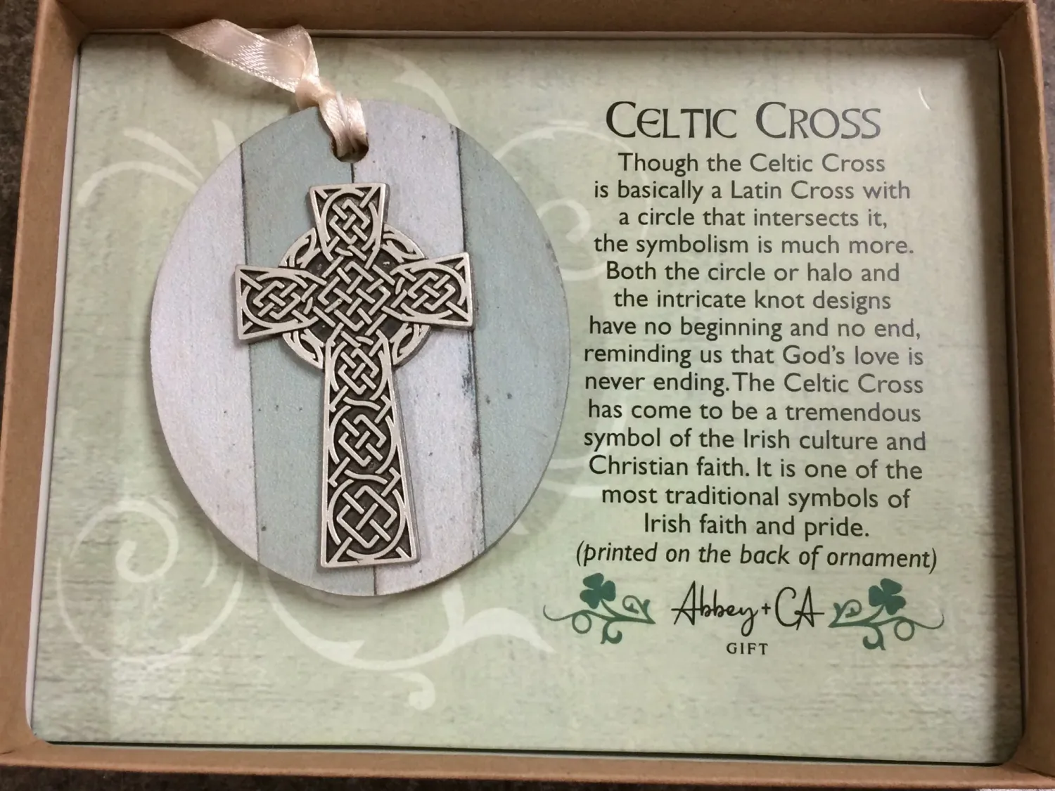 Celtic Cross Ornament