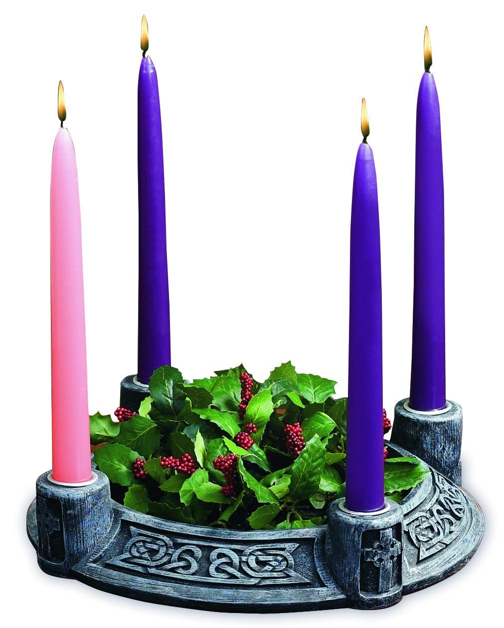Celtic Knot Advent Wreath