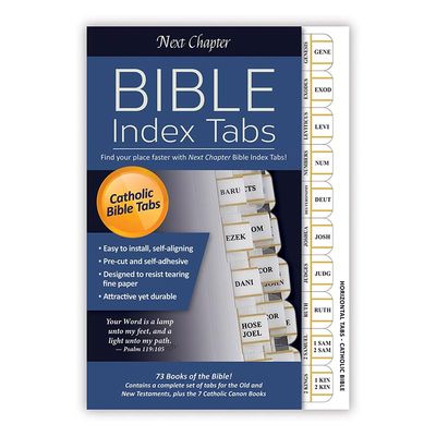 Horizontal Catholic Bible Tabs