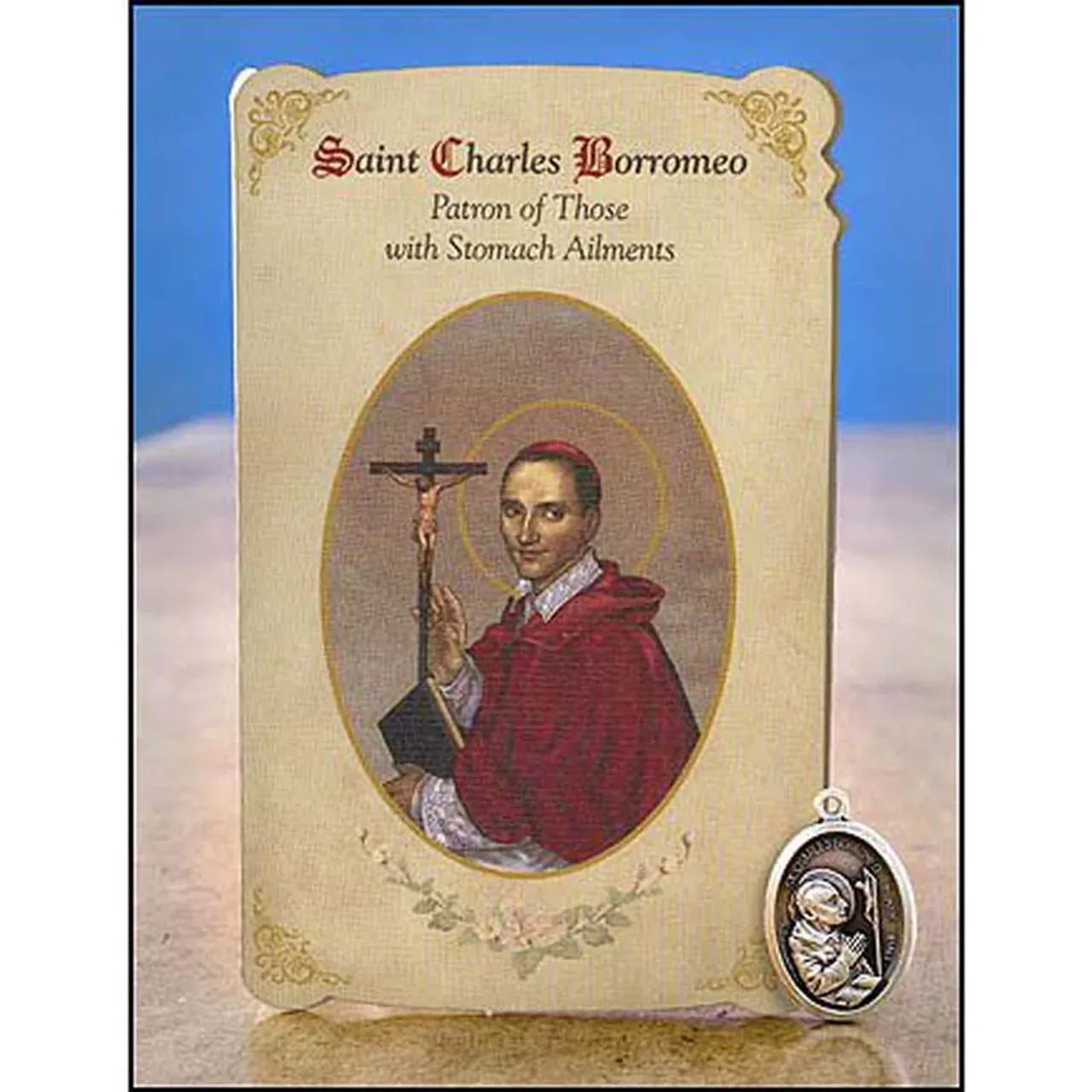 Charles Borromeo Medal &amp; Card