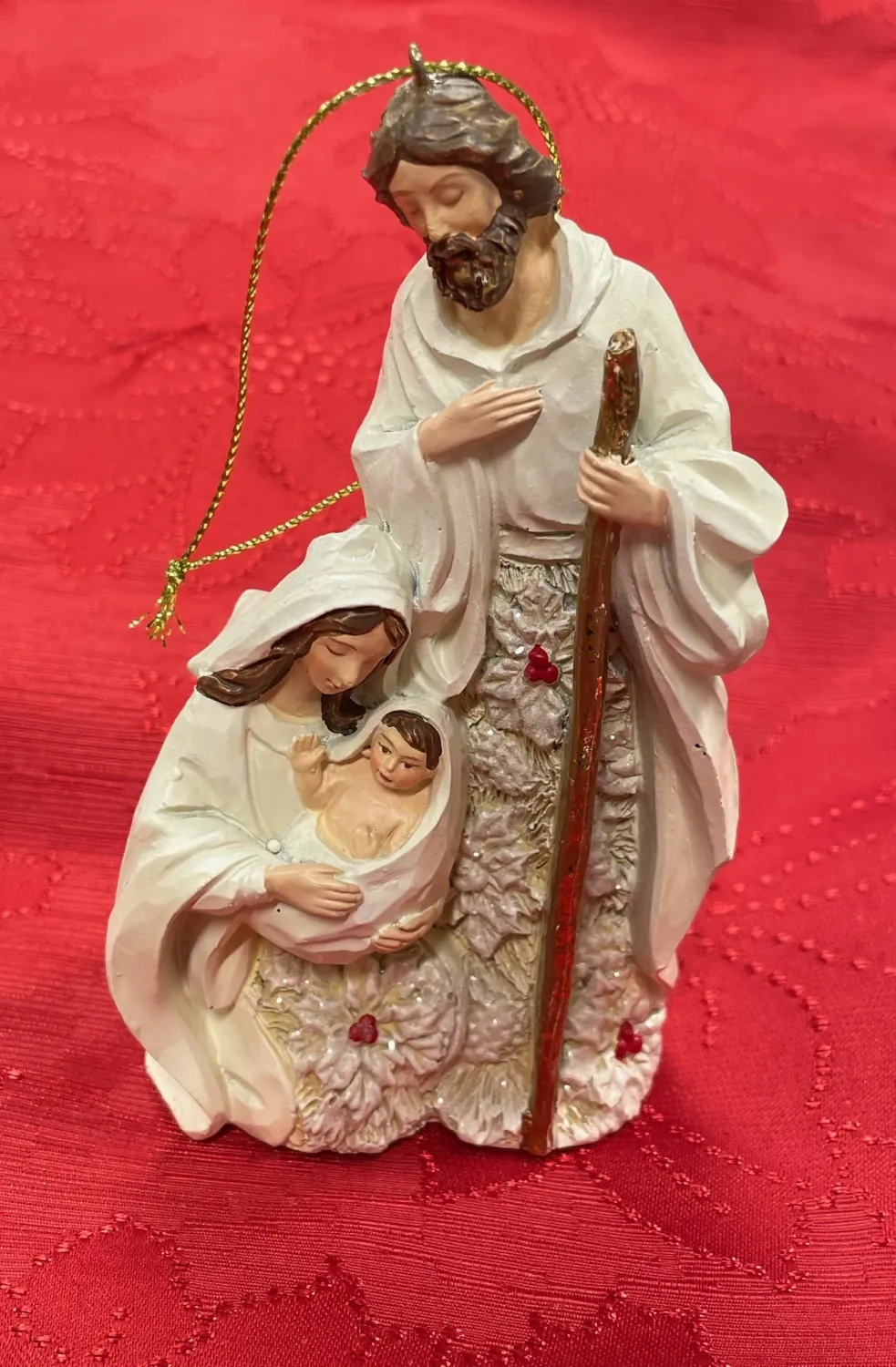 Holy Family White Poinsettia