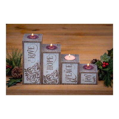 Pillar Advent Candle Set
