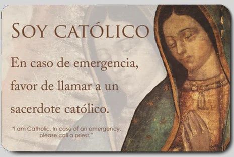 Catholic Id Cards Spanish