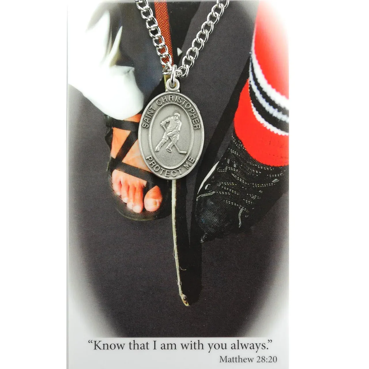 Boys Hockey Prayer Card