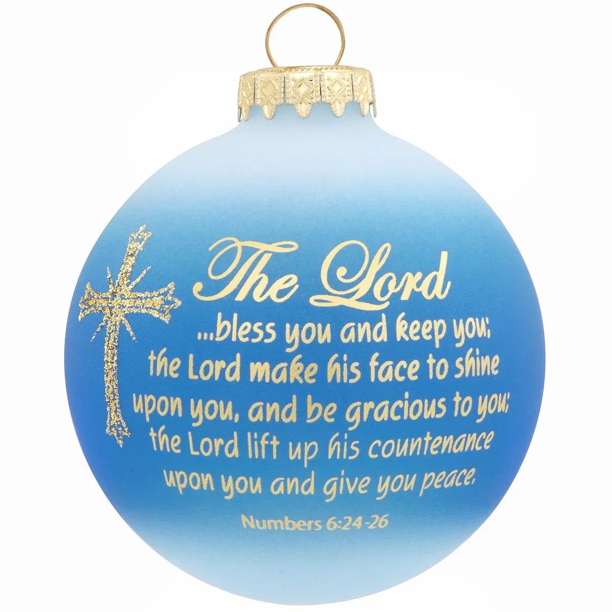 Benediction Cross Round Bulb