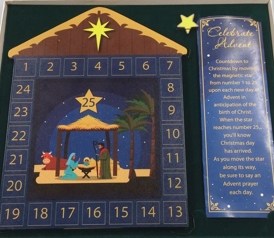 Magnetic Advent Calendar