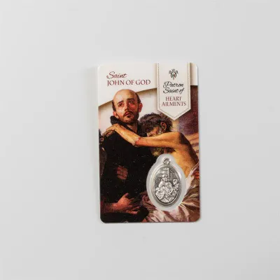 St John of God Heal/Heart Card