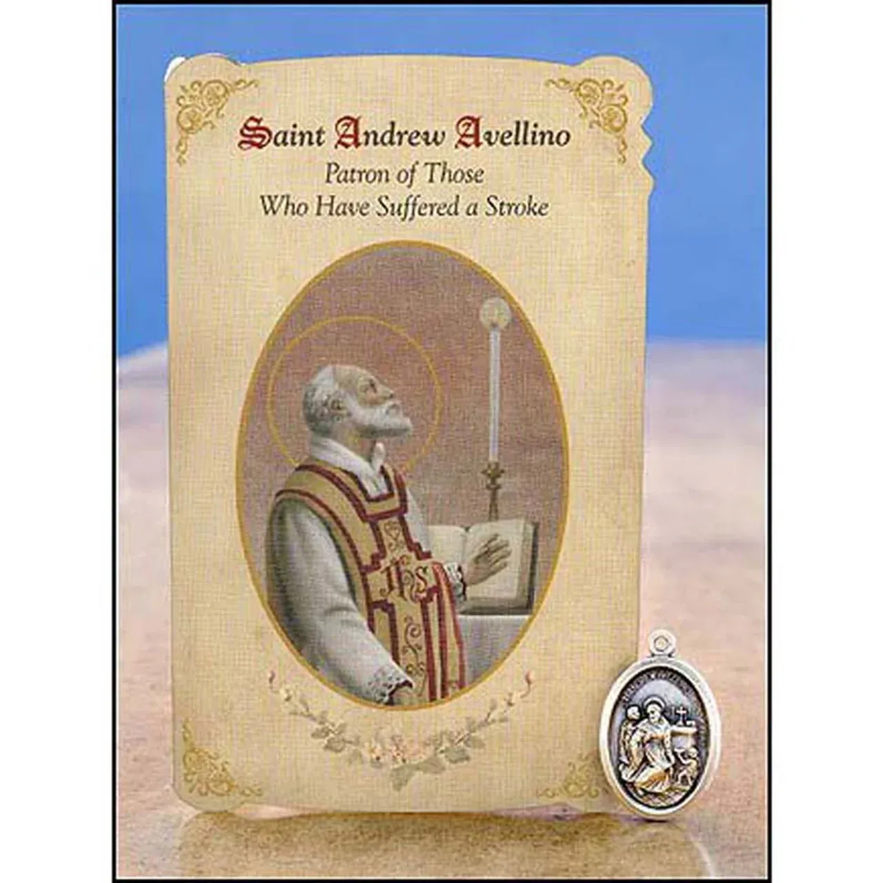 St Andrew Card And Medal