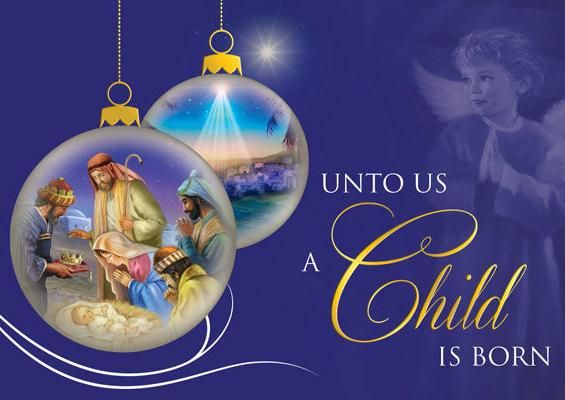 15Ct Unto Us A Child Is Born