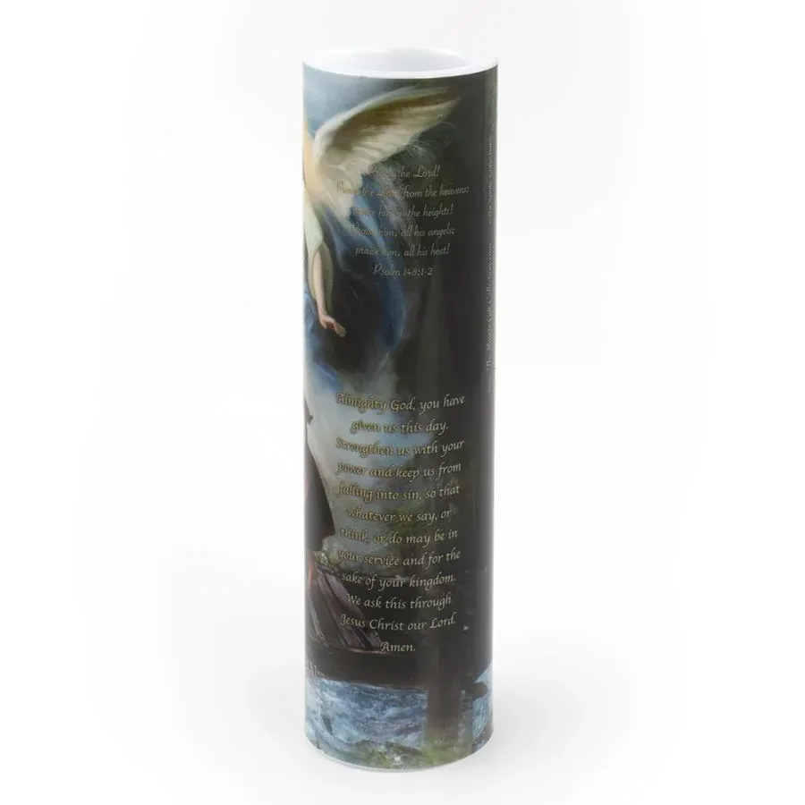 Led Guardian Angel Candle