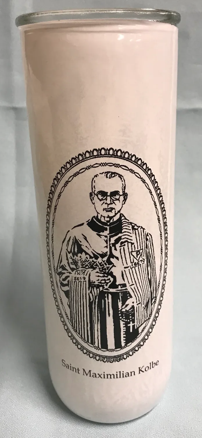 St Max Kolbe Glass Globe