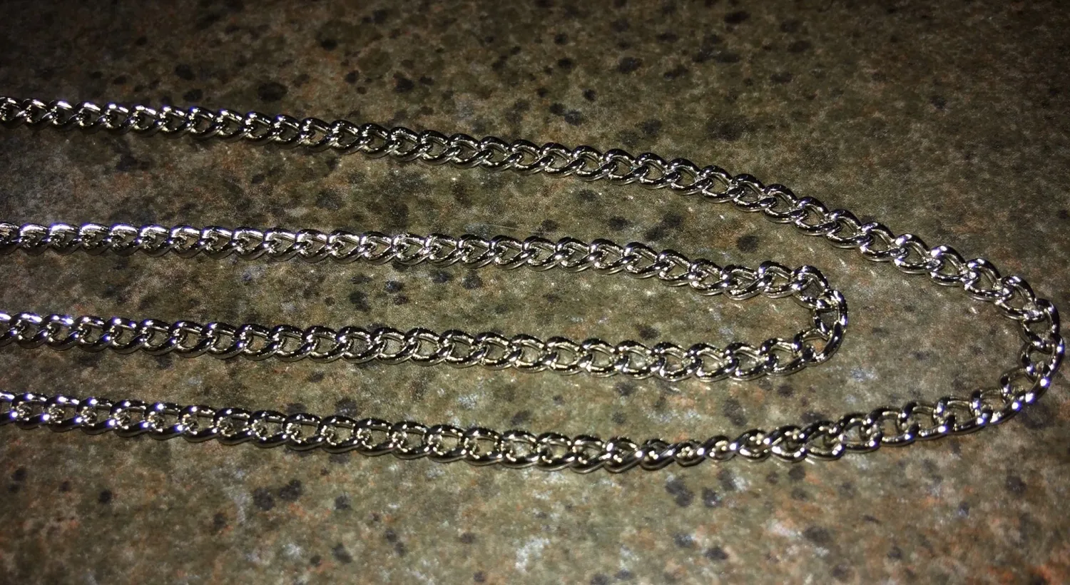 24" Nickel Chain Endless