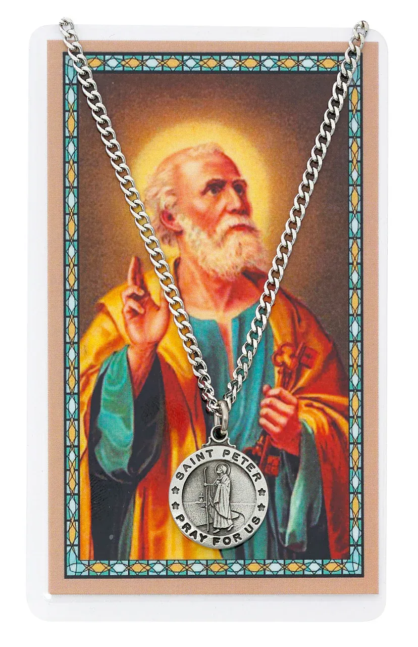 St Peter Prayer Card Set