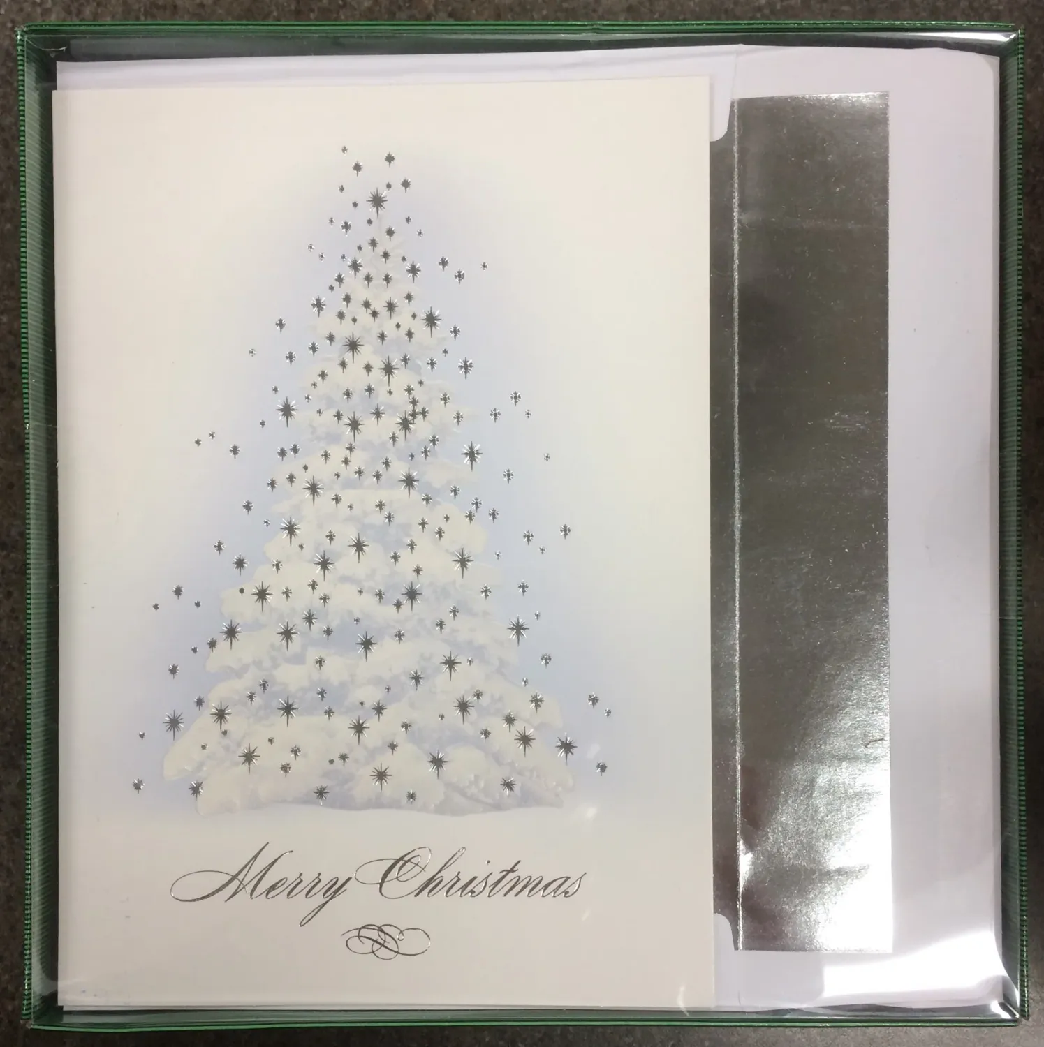 15Ct Frosted Tree Boxed