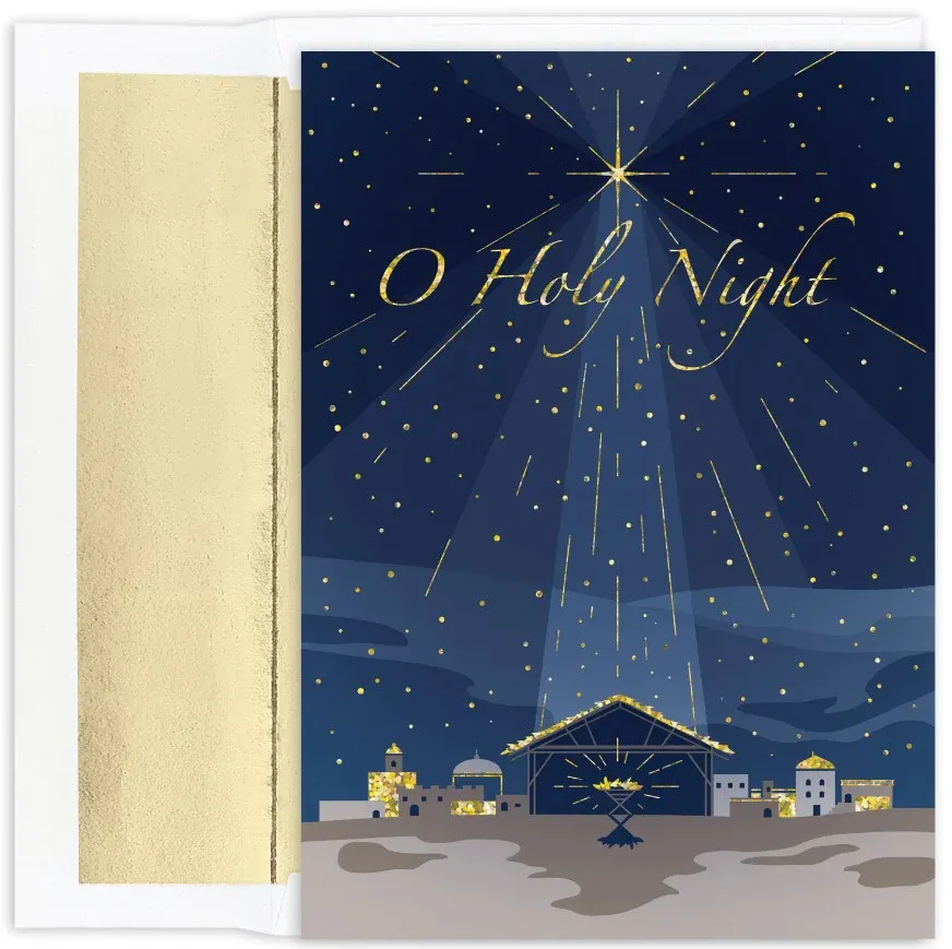 15Ct Boxed Cards O Holy Night