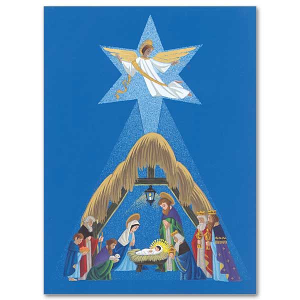 20Ct Nativity Scene Boxed Card