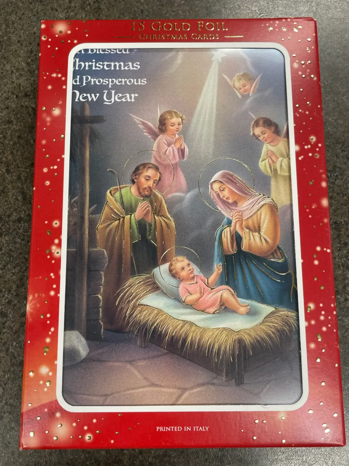 15Ct A Blessed Christmas Boxed 1