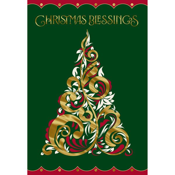 16Ct Christmas Blessings Box