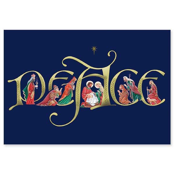 16Ct Peace Boxed Cards
