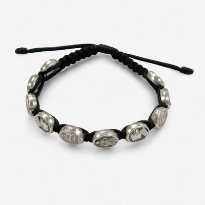 Divine Mercy John Paul II Corded Bracelet