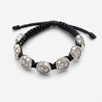 Kids St Francis Bracelet Black