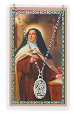 St Teresa Avila Prayer Card Se