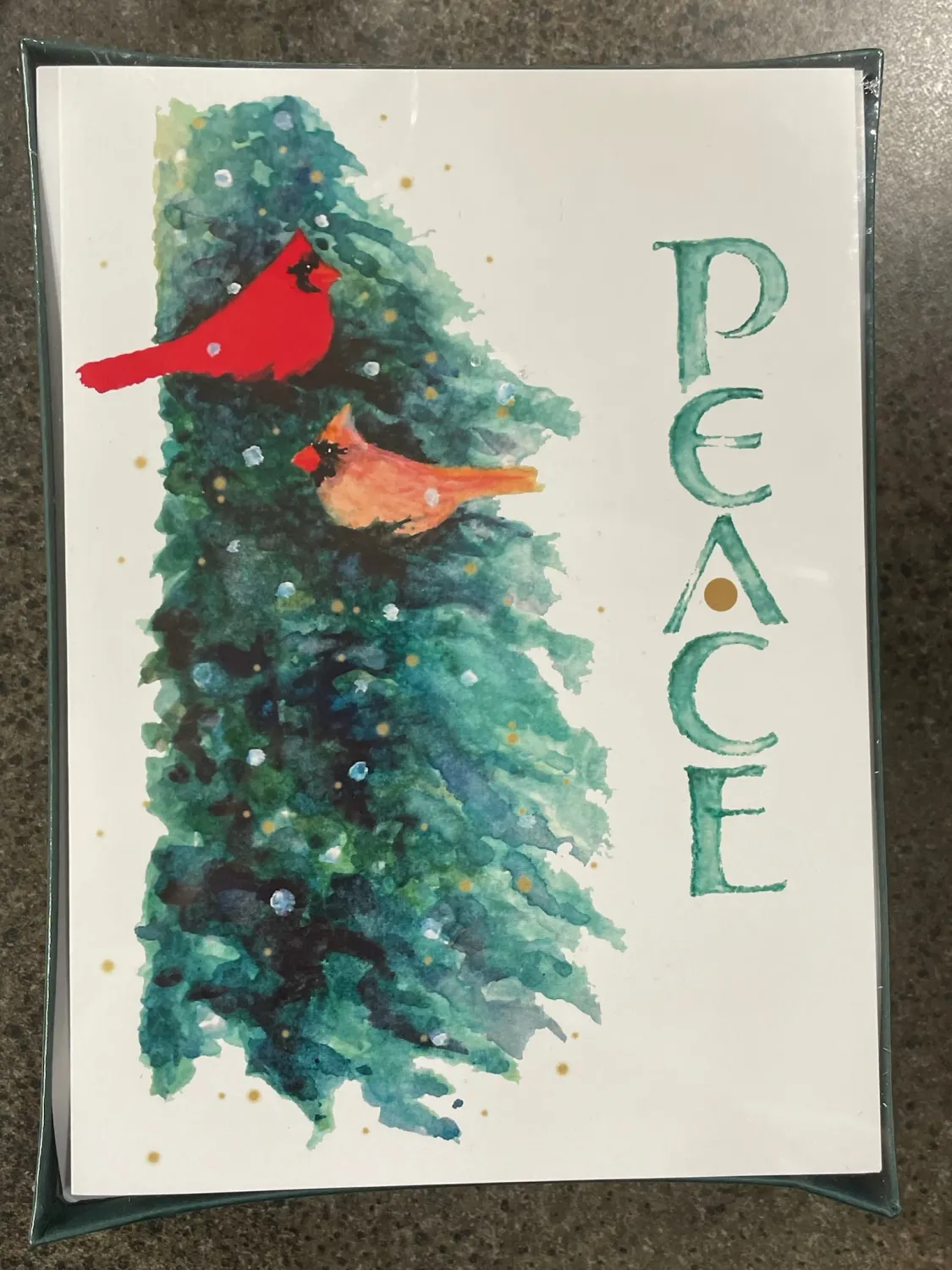 18Ct Peace Tree Birds Boxed
