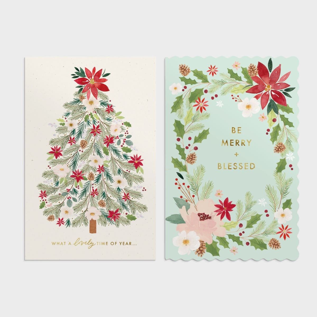 16Ct Be Merry Lovely Time Box